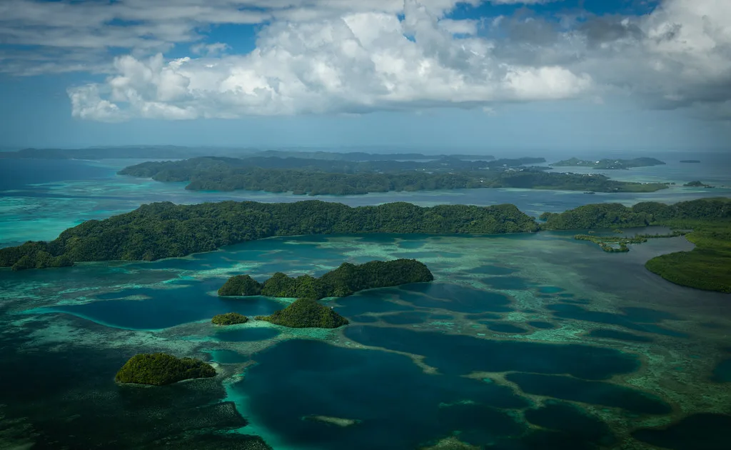 Street scene in Palau