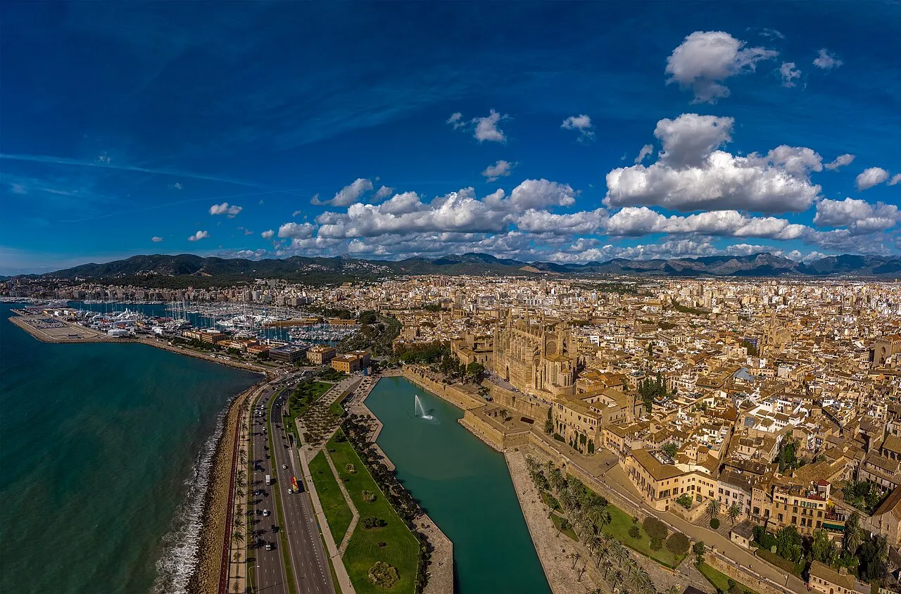 Palma panoramic view