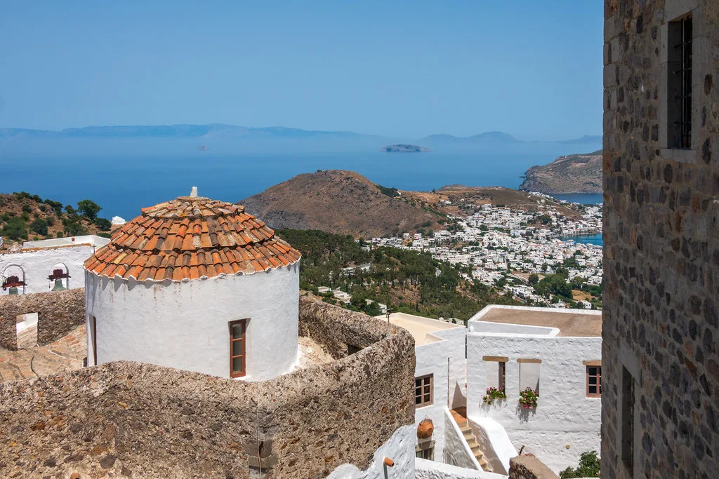 Panoramic view of Patmos