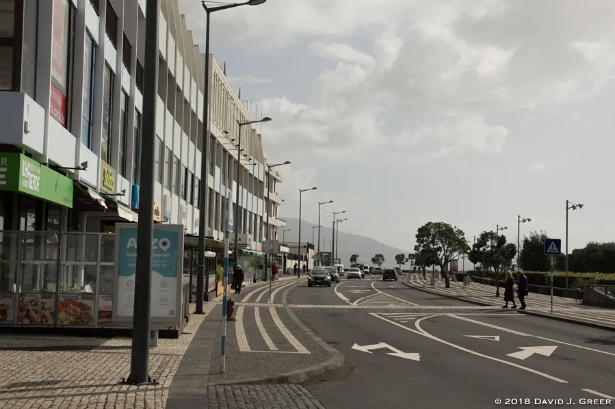 Panoramic view of Ponta Delgada