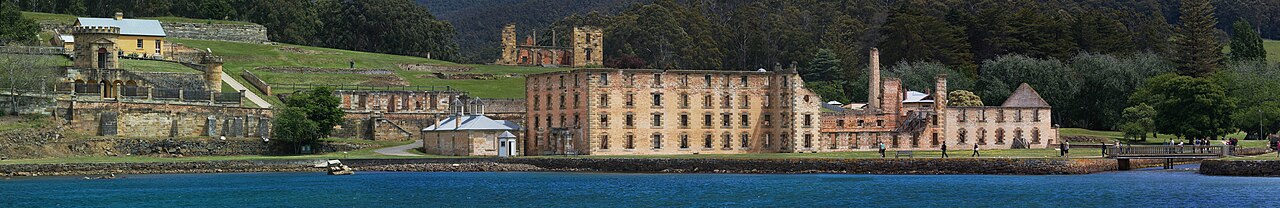 Panoramic view of Port Arthur