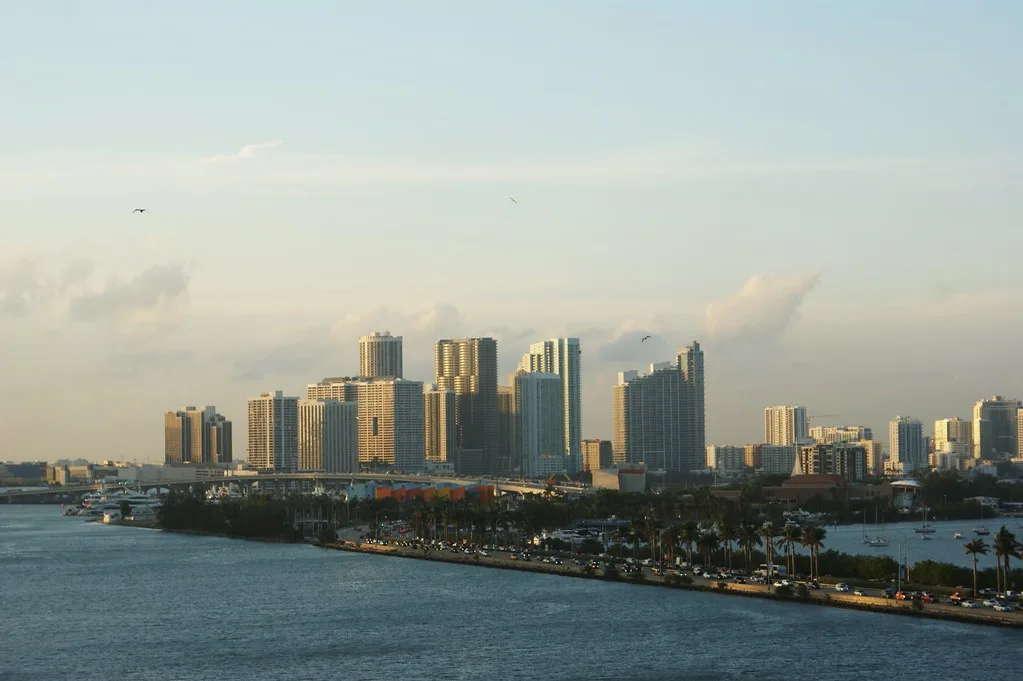 Street scene in Port Miami