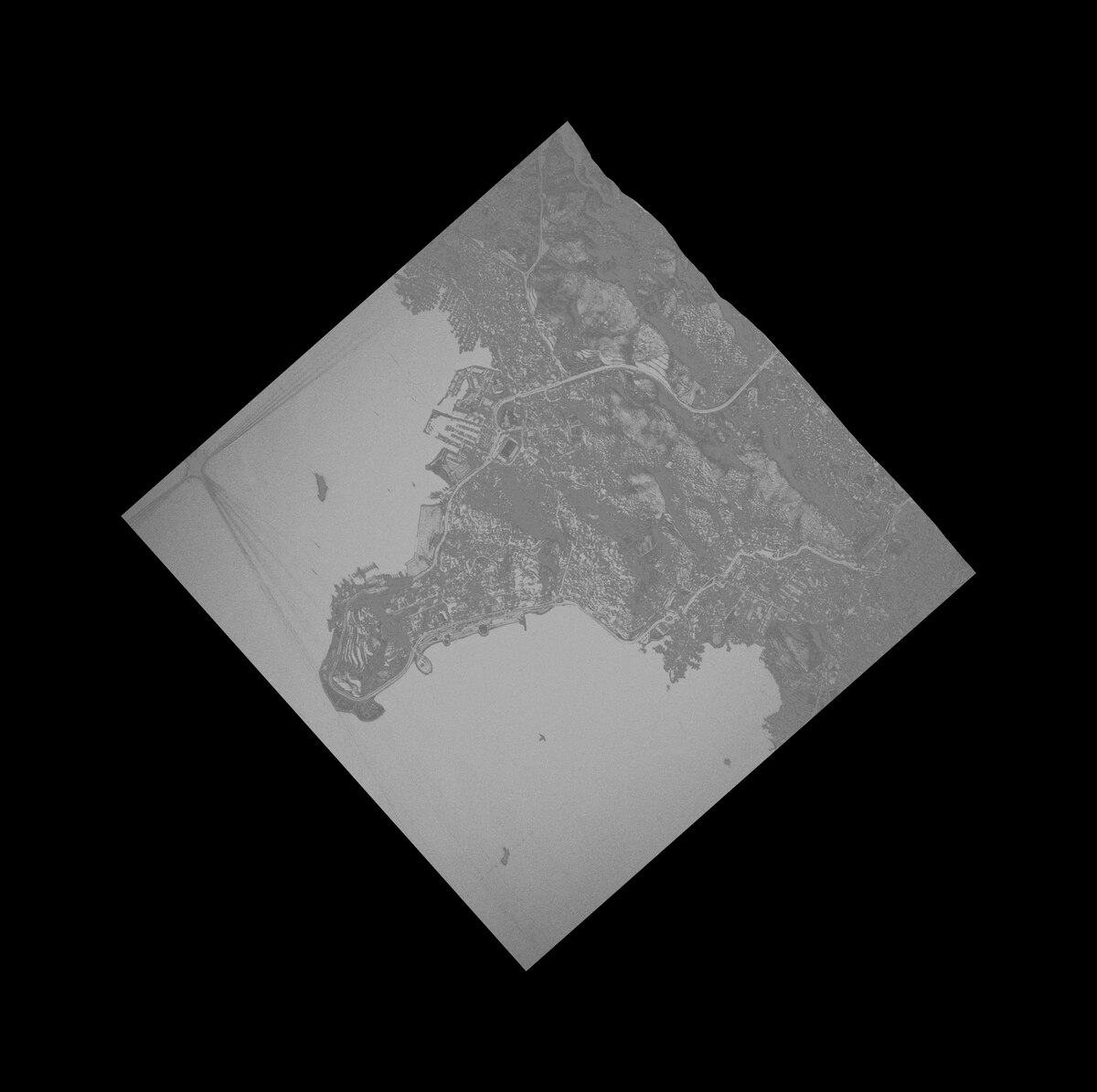 Busy Port Moresby street scene with vendors and pedestrians near the city center