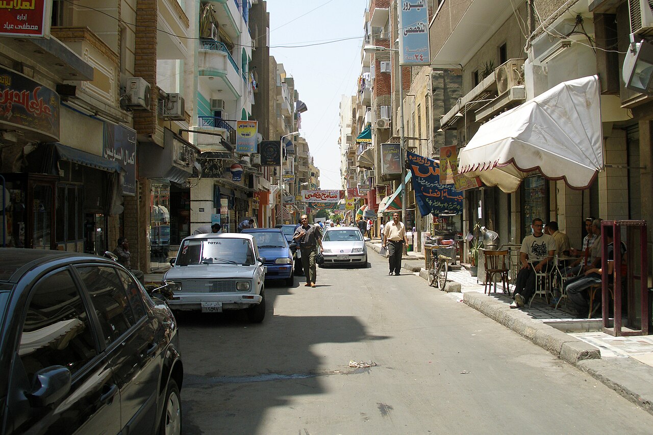 Street scene in Port Said