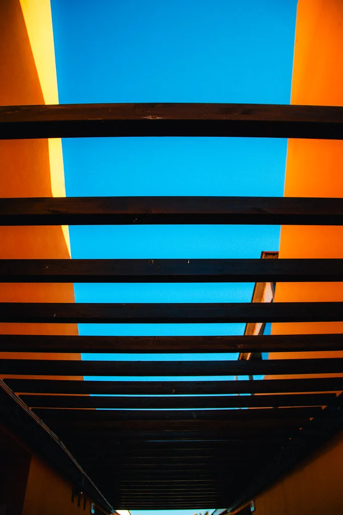 Panoramic view of Praia da Rocha golden cliffs and turquoise Atlantic waters
