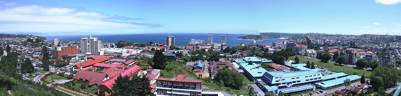 Puerto Montt skyline and cityscape