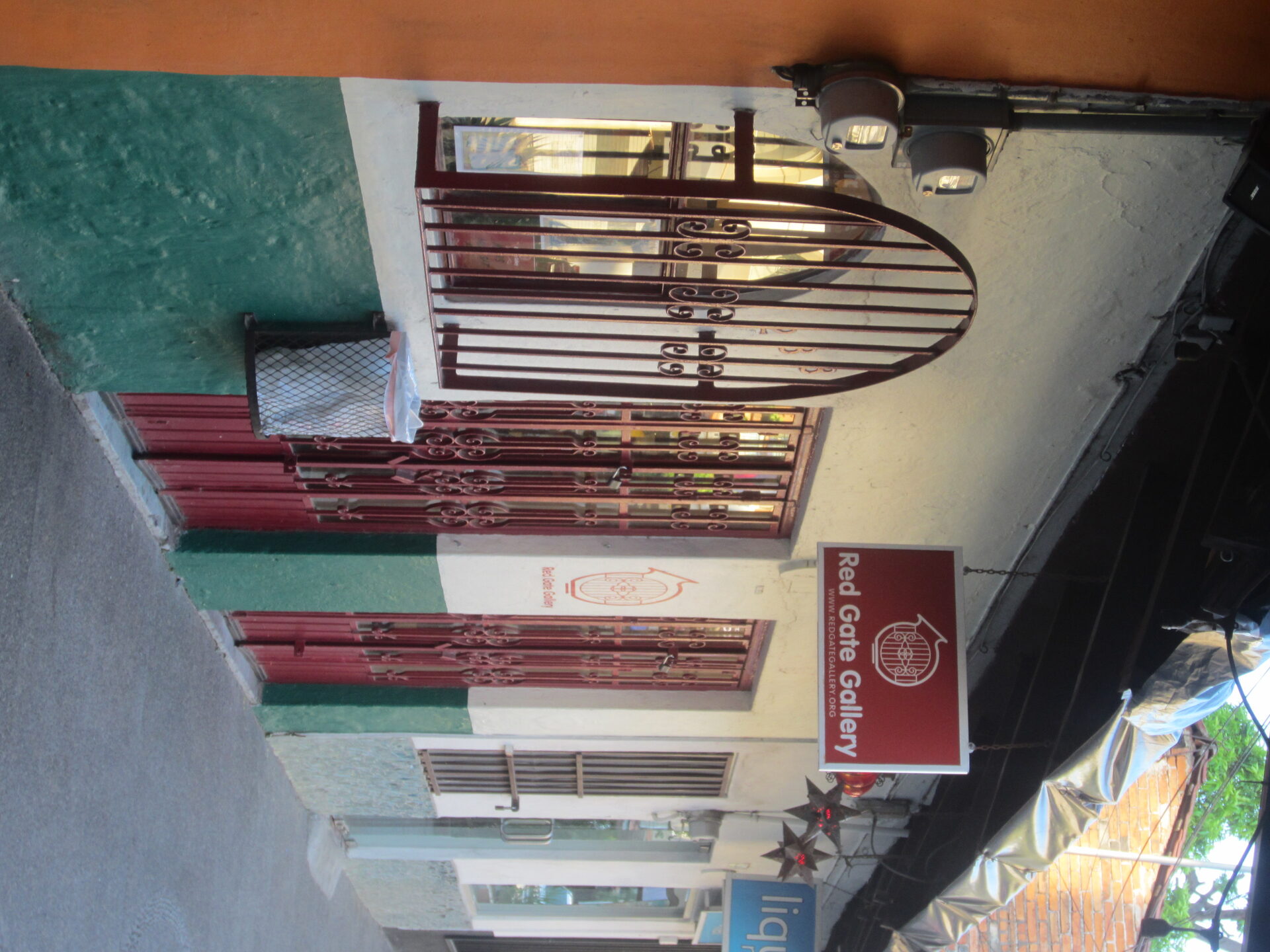 Tequila tasting flight at a downtown tasting room