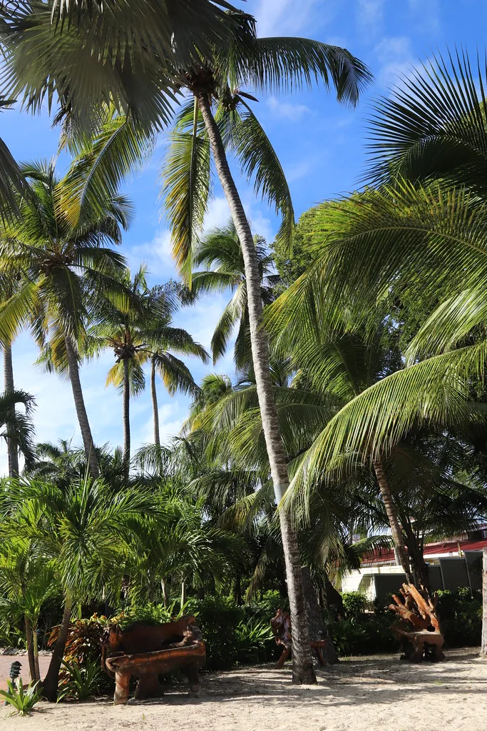 Street scene in Royal Beach Club Antigua