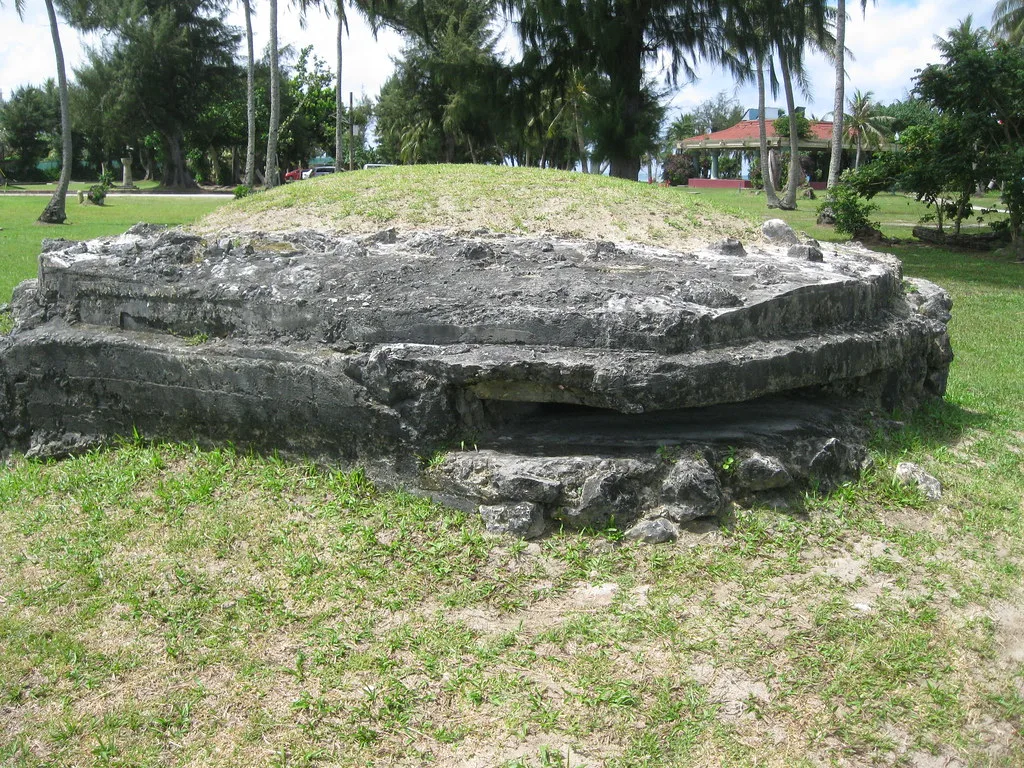 Panoramic view of Saipan coastline