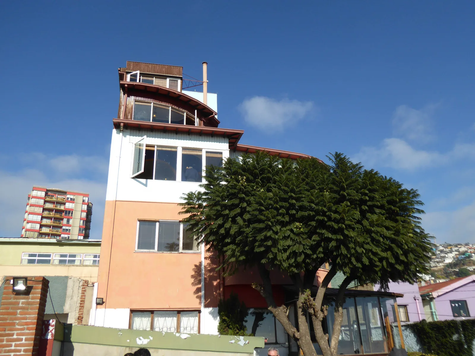 La Sebastiana, Pablo Neruda's tall narrow house on Cerro Bellavista in Valparaíso