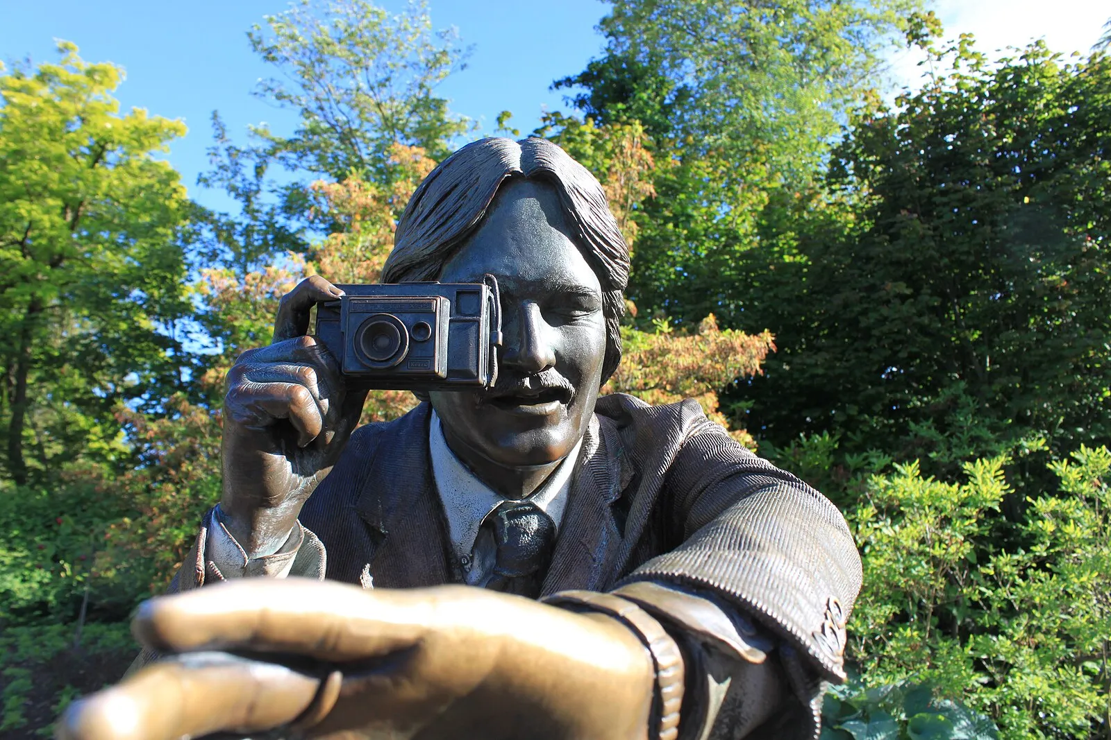 Scenic view of Seward Alaska and Kenai Mountains