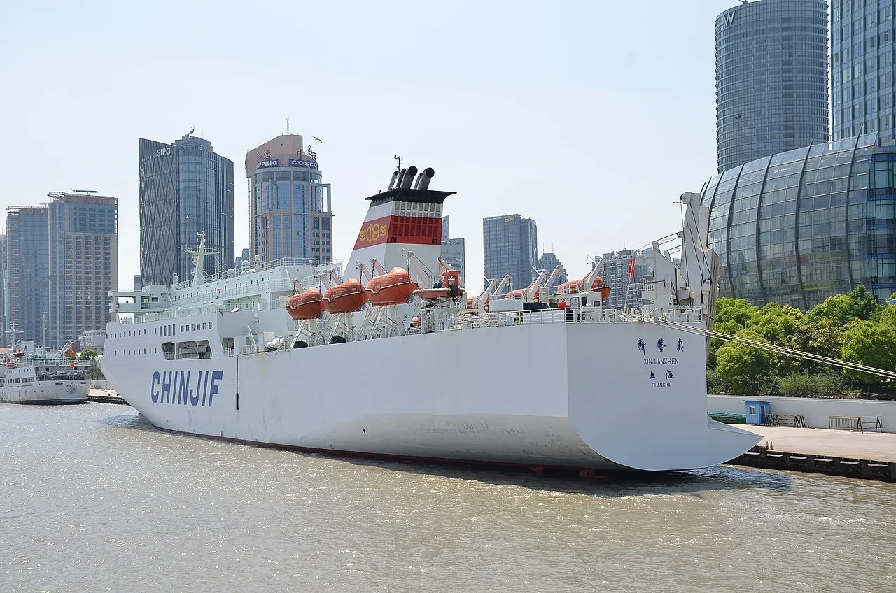 Coastal landscape of Shanghai, China