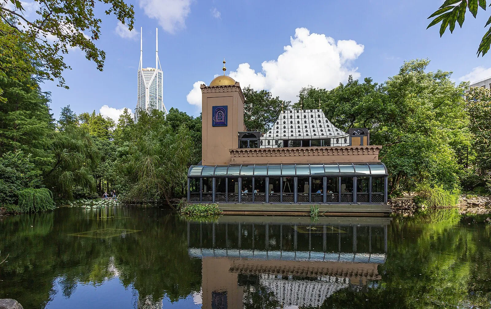 Night view of Shanghai Bund with illuminated colonial buildings along the waterfront