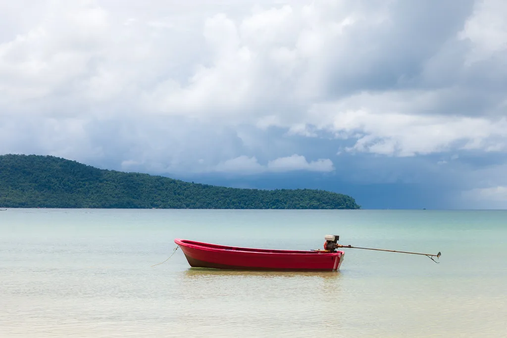 Panoramic view of Sihanoukville