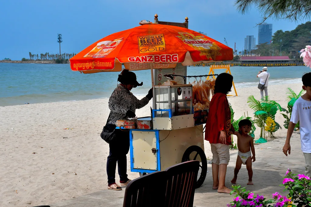 Street scene in Sihanoukville