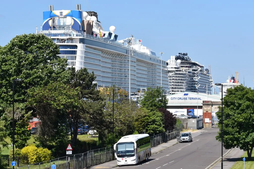 Southampton panoramic view