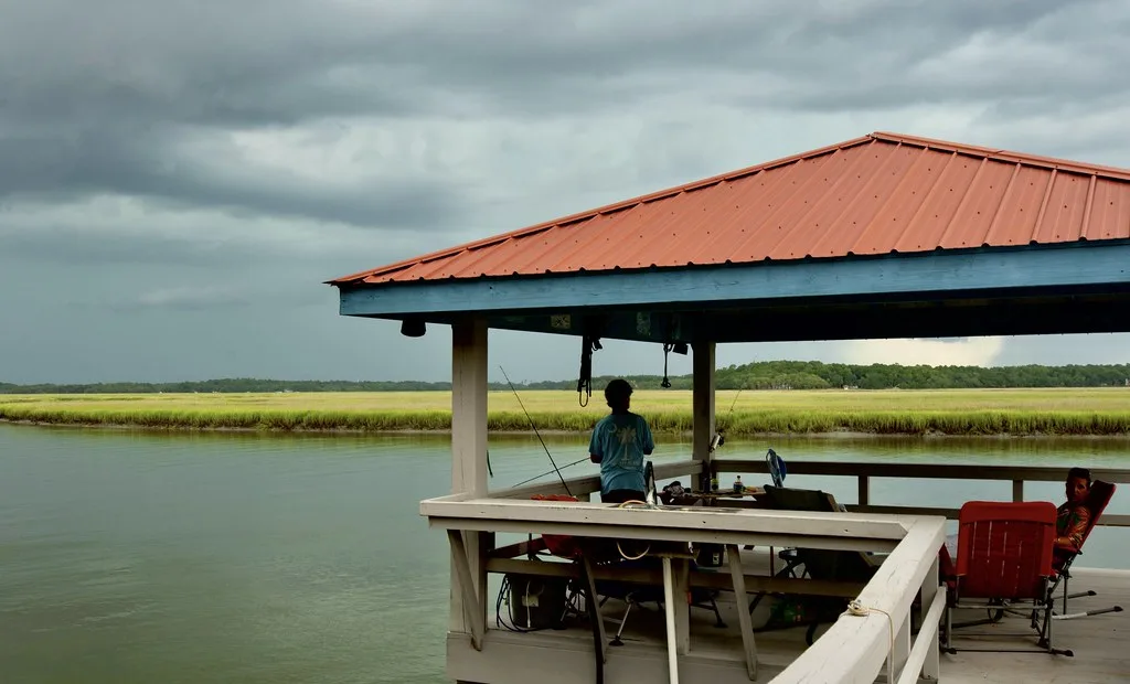 St Helena harbor and waterfront
