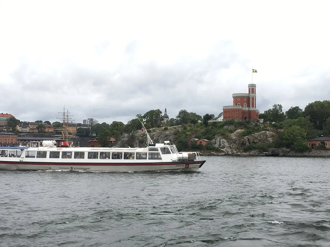 Stockholm harbor view