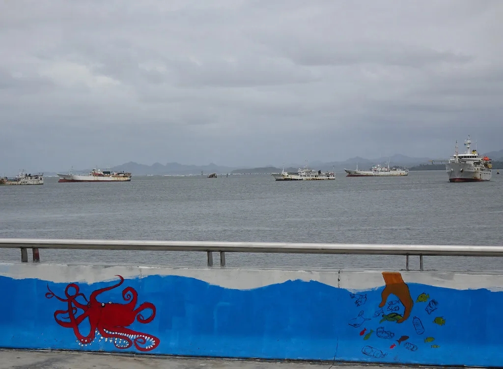 Panoramic view of Suva