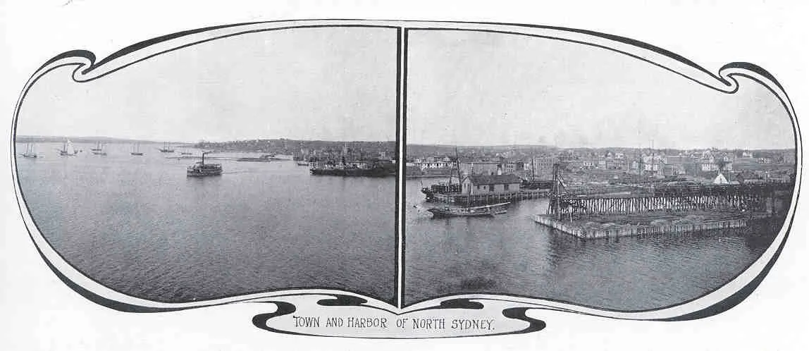 Sydney, NS panoramic view