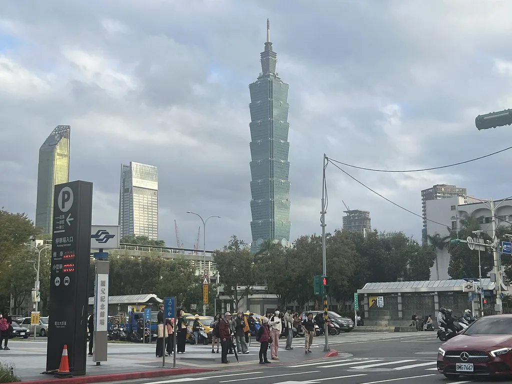 Taipei harbor and waterfront