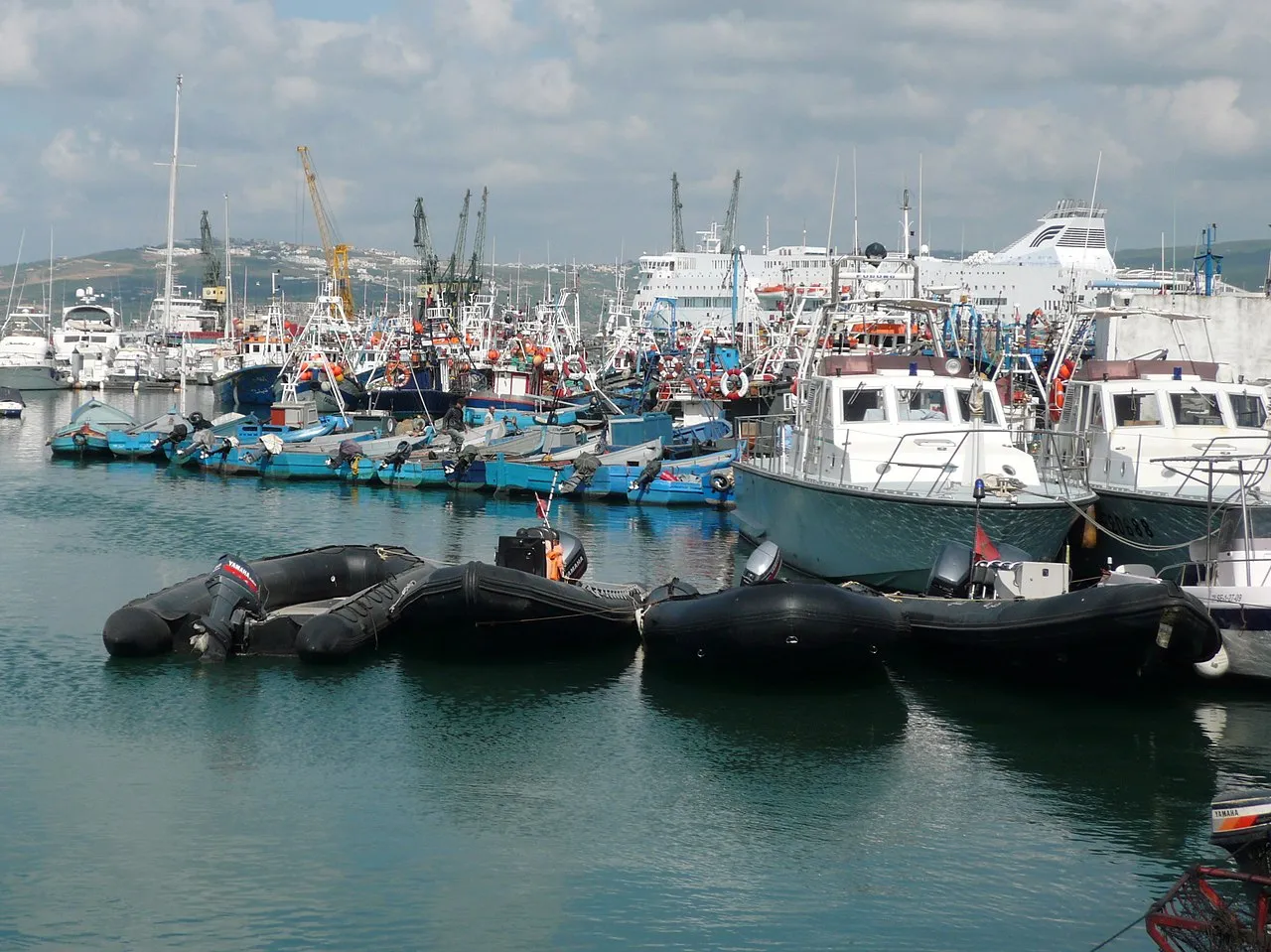 Tangier panoramic view
