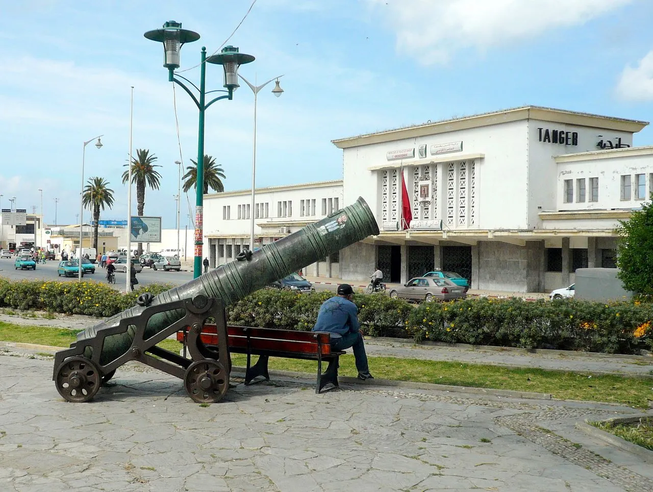 Coastal landscape of Tangier, Morocco