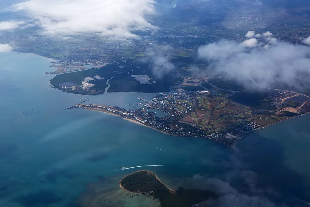 Panoramic view of Tonga