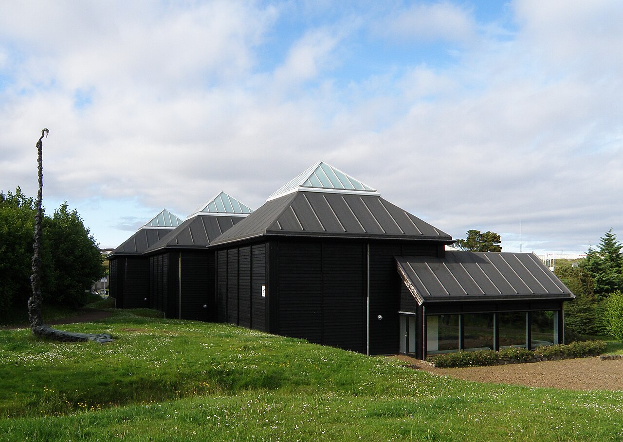 Scenic attraction near Torshavn with dramatic Faroe Islands landscape
