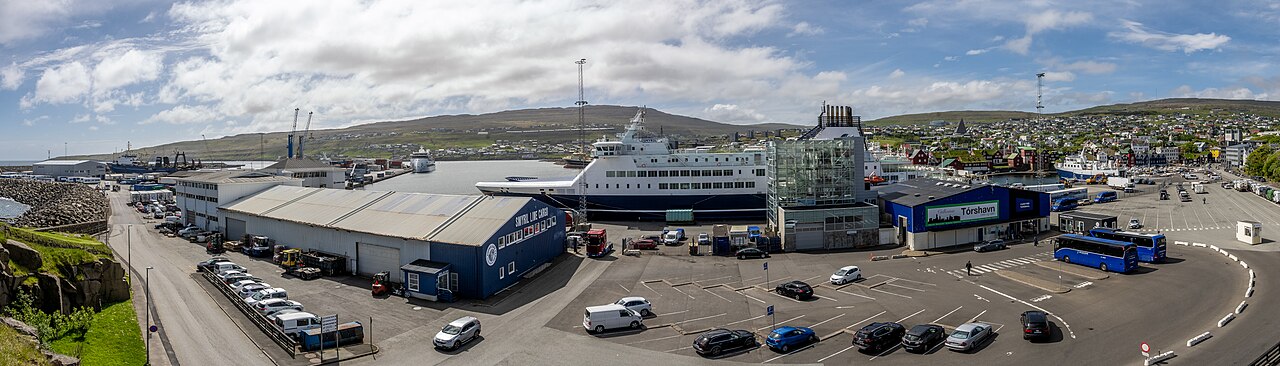 Torshavn harbor and waterfront