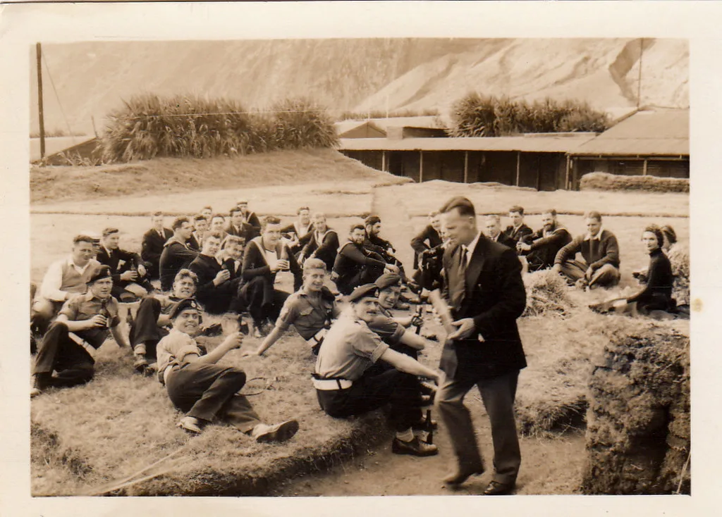 Volcanic cliffs and settlement of Edinburgh of the Seven Seas on Tristan da Cunha, the world's most remote inhabited island