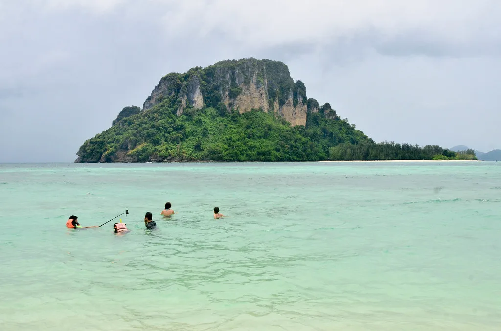 Panoramic view of Tristan Da Cunha