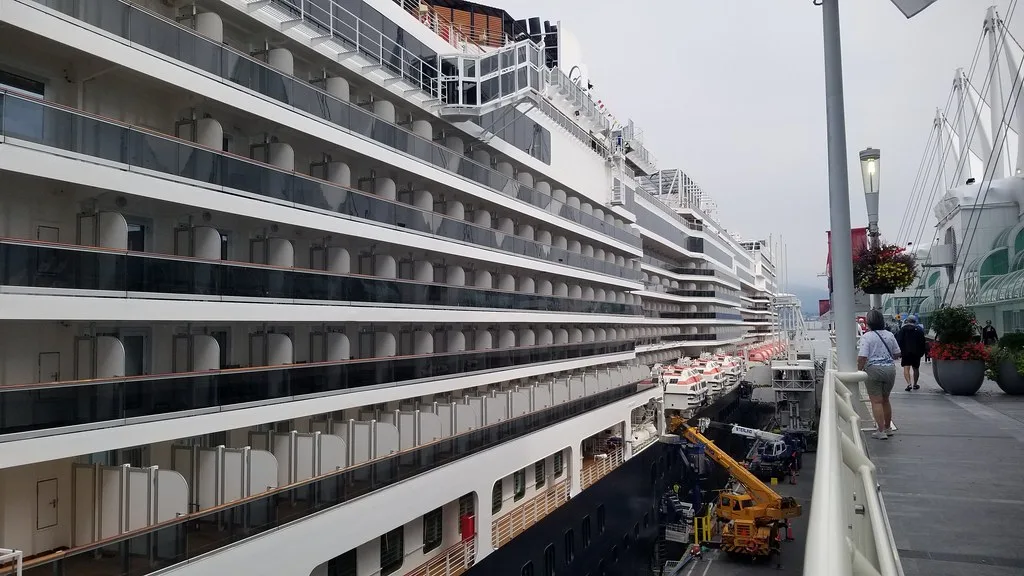 Vancouver popular attraction with visitors exploring the area