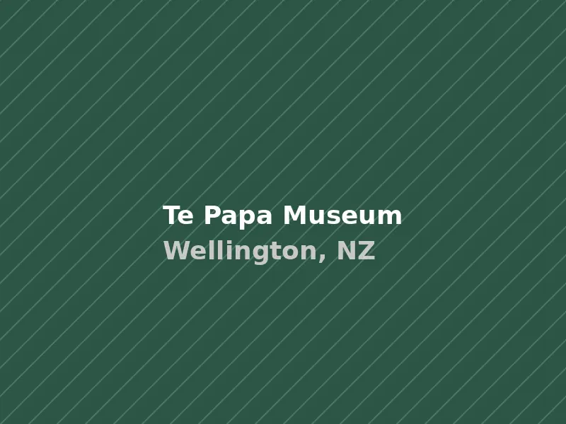 Te Papa Tongarewa national museum exterior on Wellington waterfront with dramatic cloudy sky