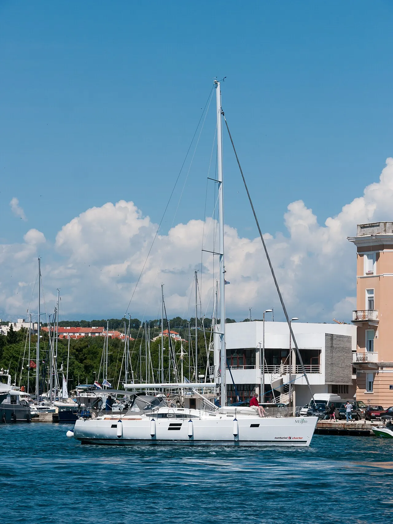 Zadar panoramic view