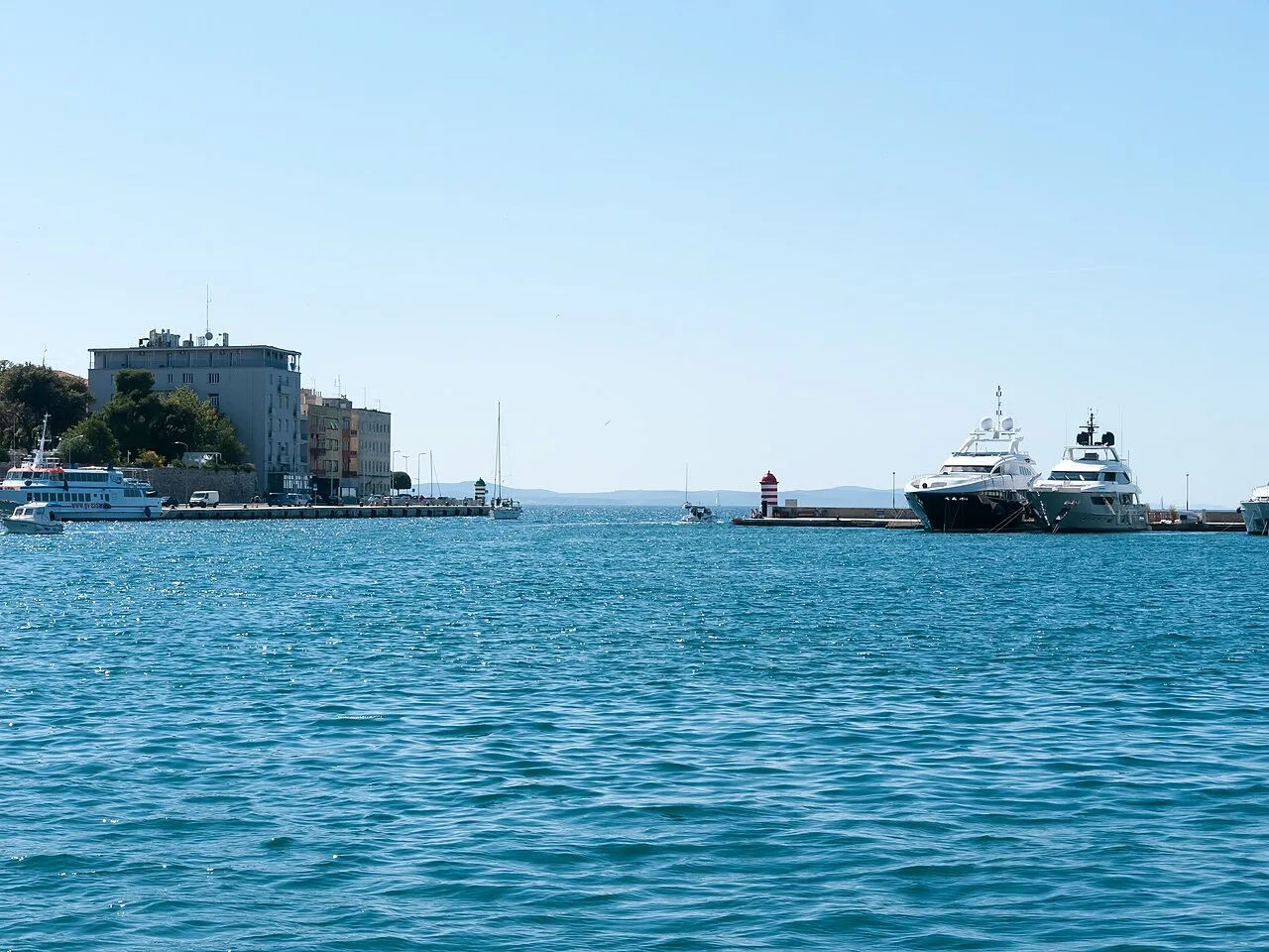 Coastal landscape of Zadar, Croatia