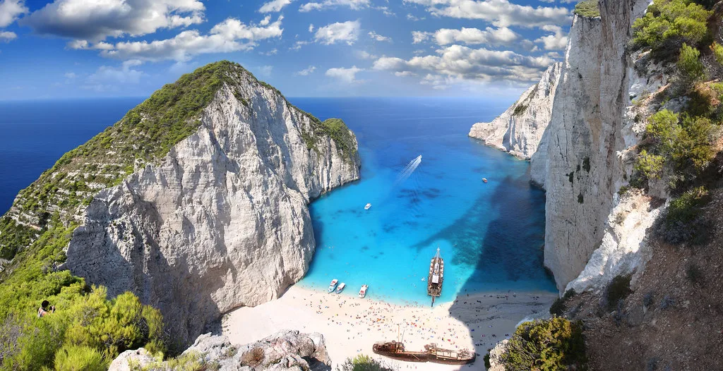 Panoramic view of Zakynthos