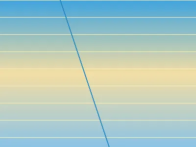 Pristine white sand beach on the east coast of Zanzibar with clear turquoise water and coconut palms