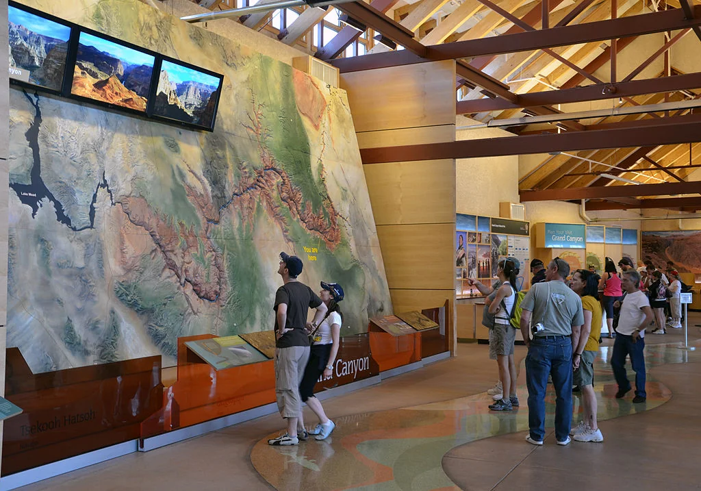 Grand Canyon Visitor Center—gateway to an American wonder and the road-trip tradition.
